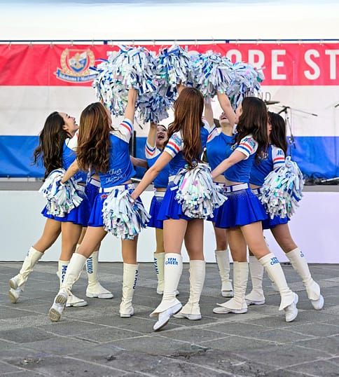 Yokohama F.Marinos Official Cheerleaders Tricolore Mermaids